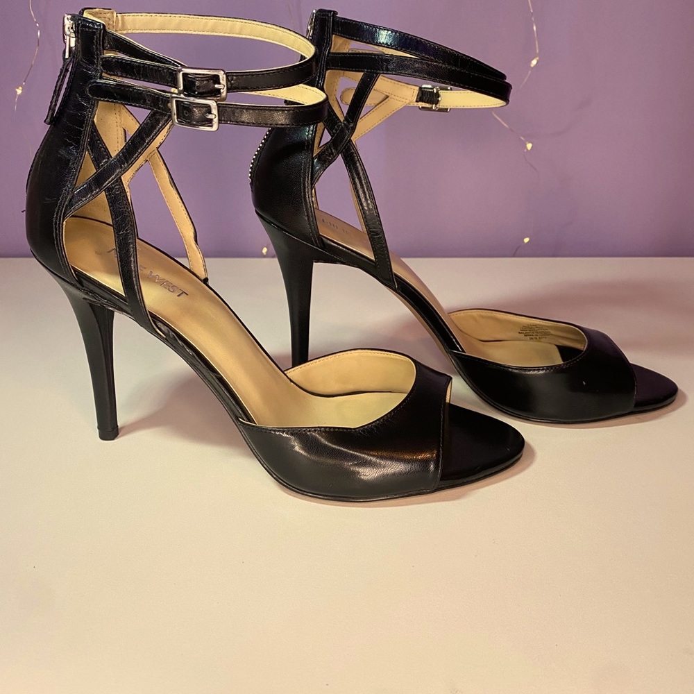 Nine West sandals.
